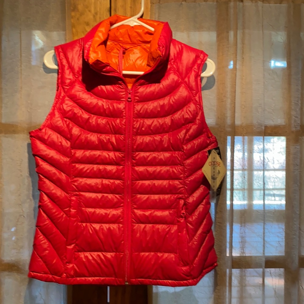 Bernardo goose down packable vest
